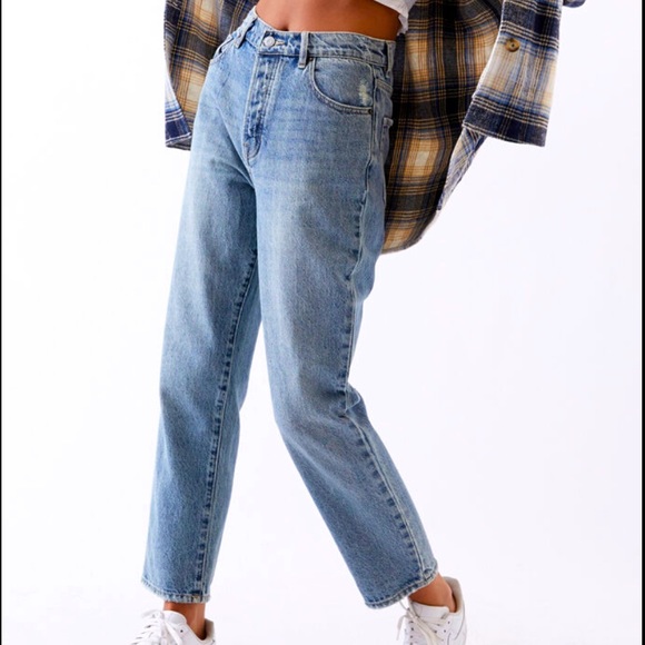 PacSun Denim - PacSun High Waisted Straight Leg Ankle Mom Jeans